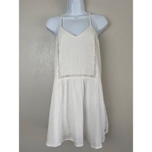 Roxy off white prism pattern mini dress XS